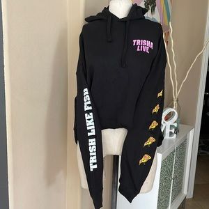 Trisha’s LIVE Tour Crop Hoodie (Large) - NEW